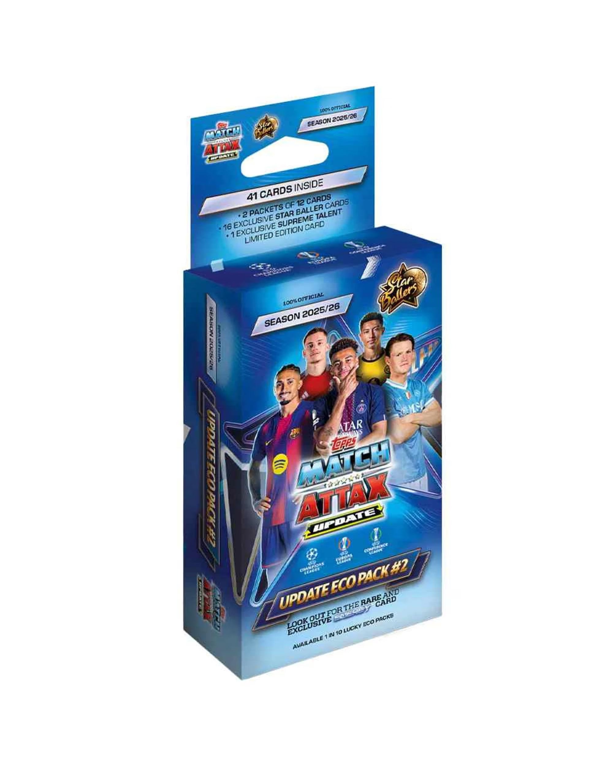Match Attax UCC Champions League 2025/2026 Edition Star Ballers Eco Pack