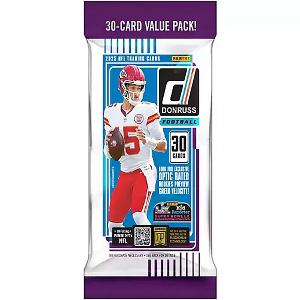 Panini Donruss NFL Football Trading Card Fat Pack