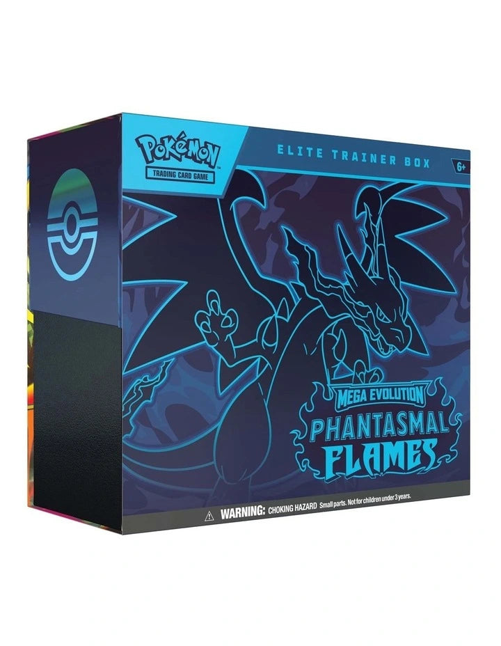 Pokemon Mega Evolution Phantasmal Flames Elite Trainer Box