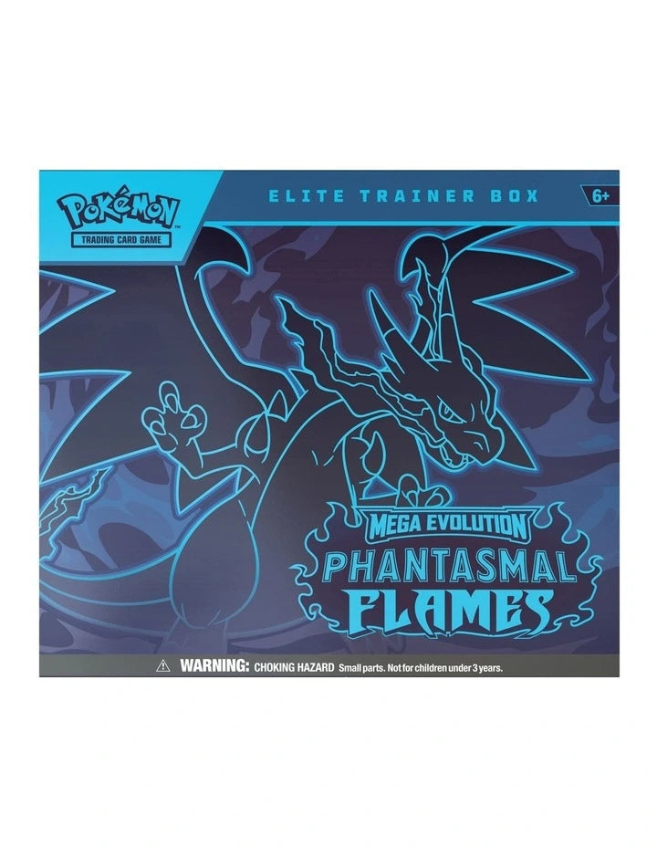 Pokemon Mega Evolution Phantasmal Flames Elite Trainer Box