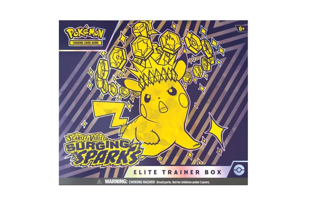 Pokemon Trading Card Game: Scarlet & Violet Surging Sparks Elite Trainer Box