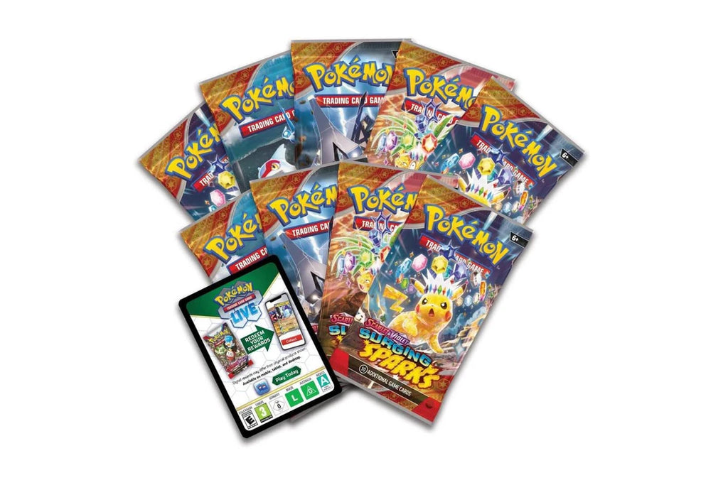 Pokemon Trading Card Game: Scarlet & Violet Surging Sparks Elite Trainer Box