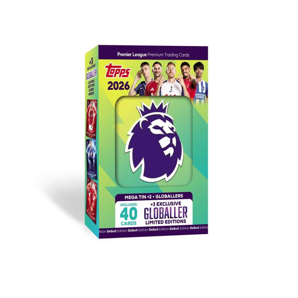 Topps Premier League Trading Cards 2026 - Mega Tin