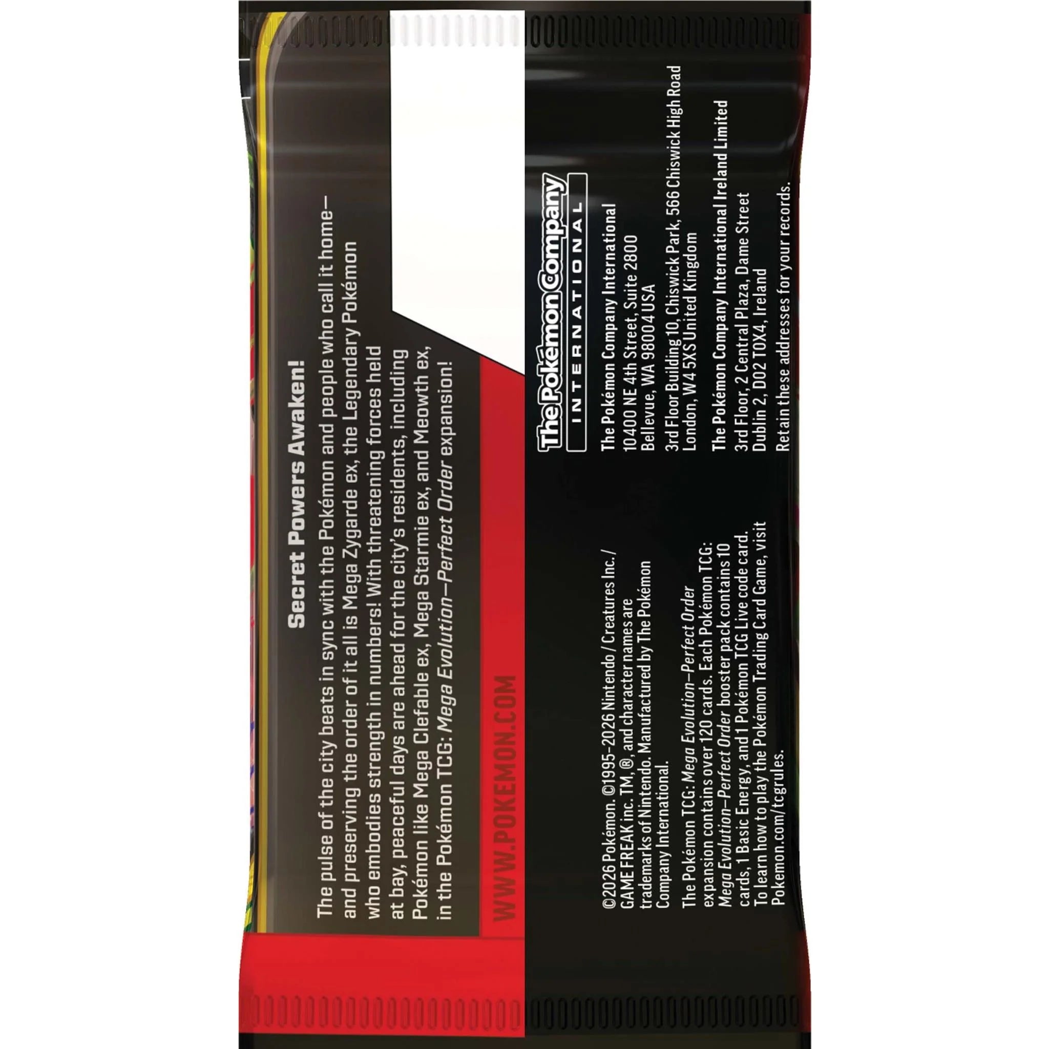 Pokemon TCG - Mega Evolutions 3: Perfect Order Booster