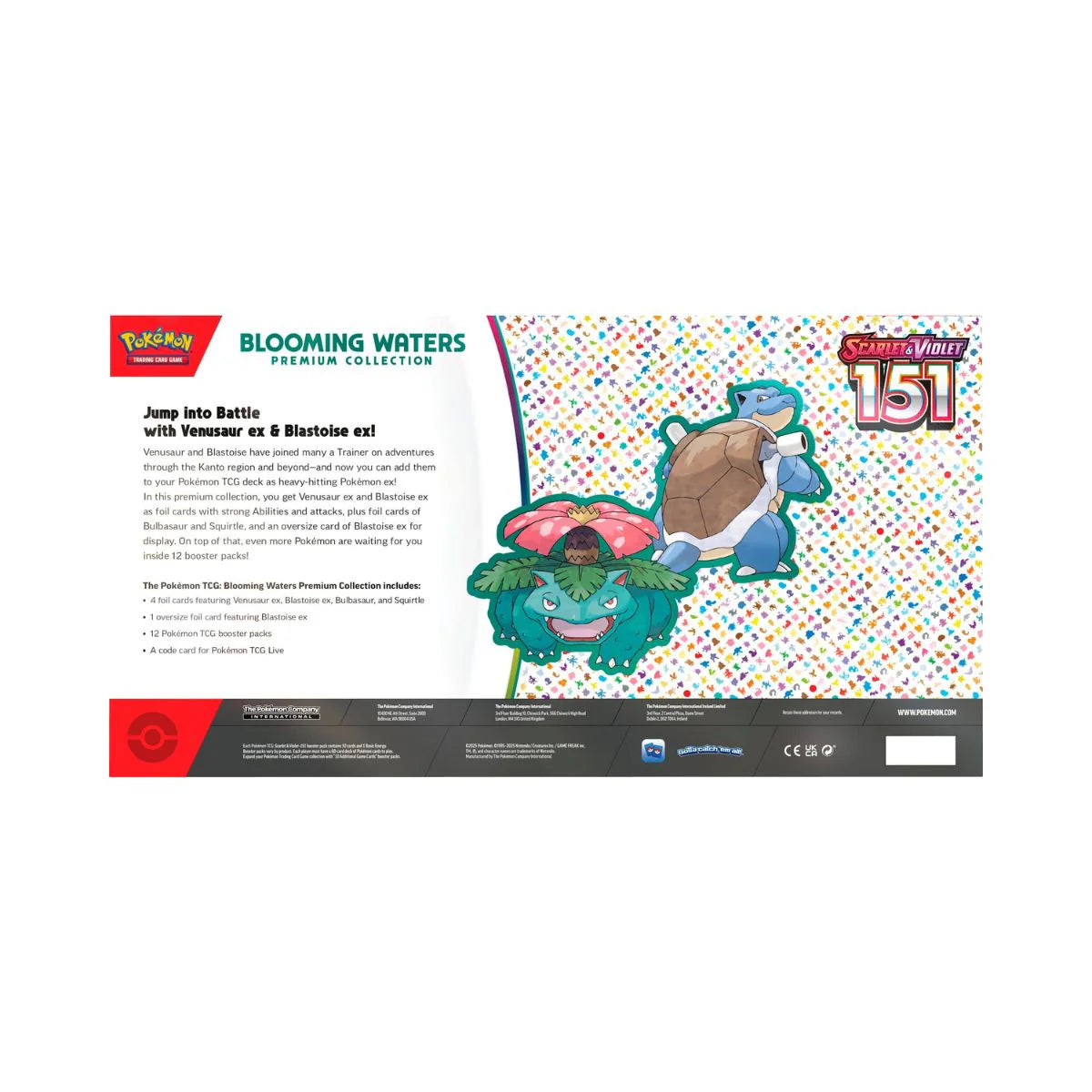 Pokemon TCG Blooming Waters Premium Collection