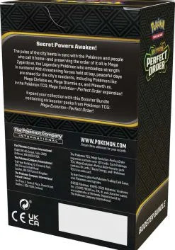 Pokemon TCG - Mega Evolutions 3: Perfect Order Booster Bundle