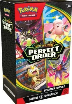 Pokemon TCG - Mega Evolutions 3: Perfect Order Booster Bundle