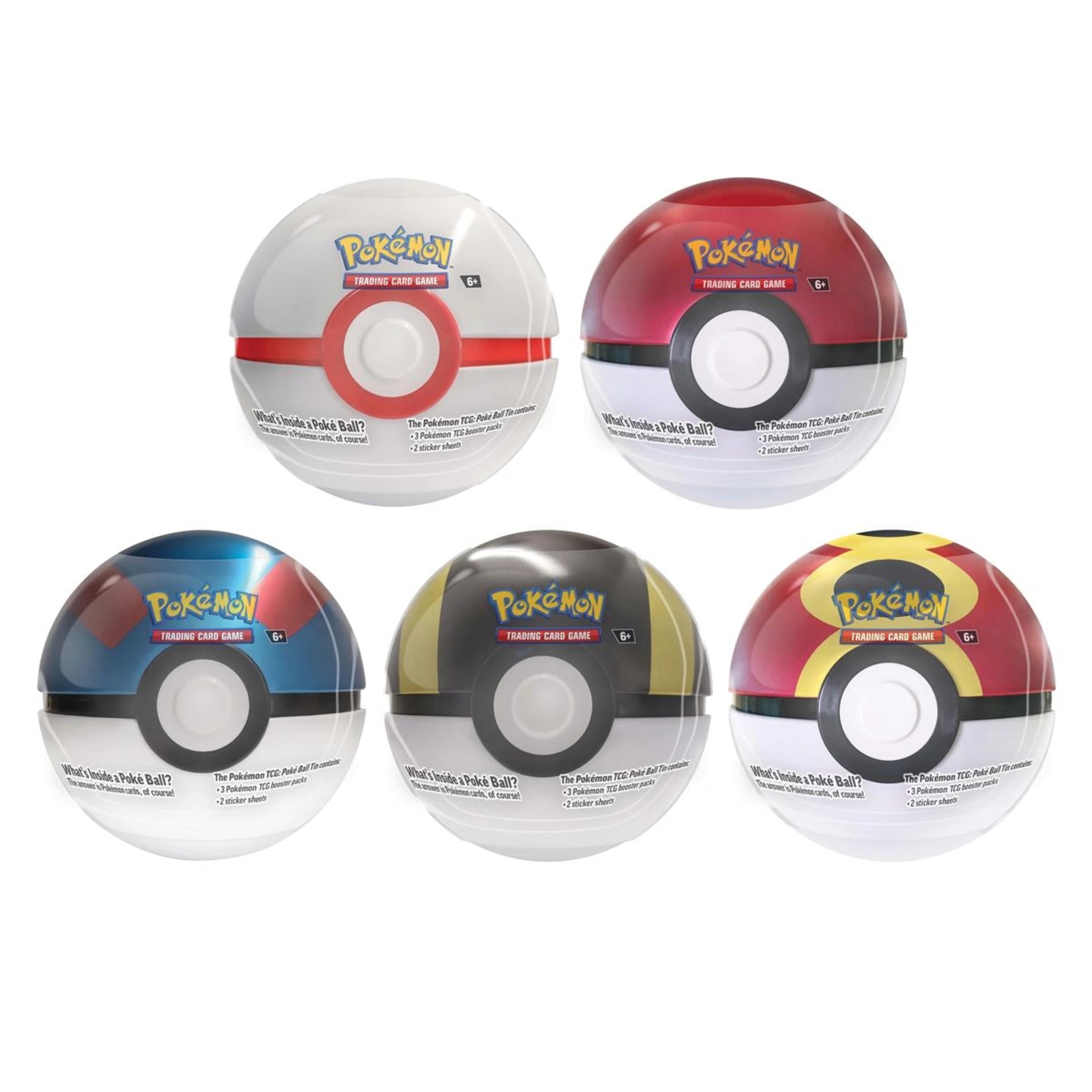 Pokémon TCG Poké Ball Tin - Assorted